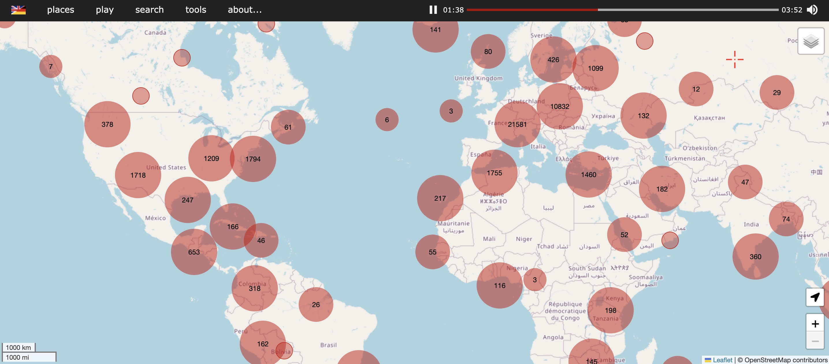 Apogee radio org map
