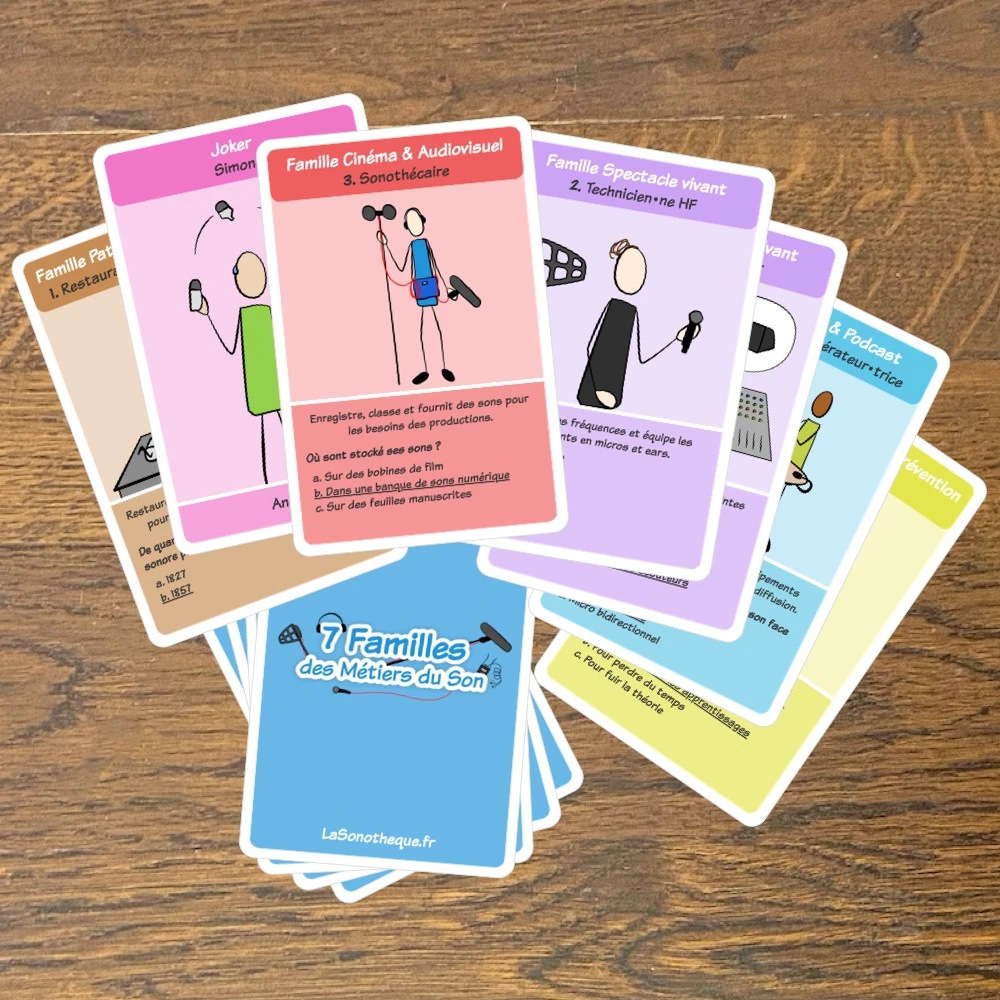 Le 7 Familles des Métiers du Son, photo 3