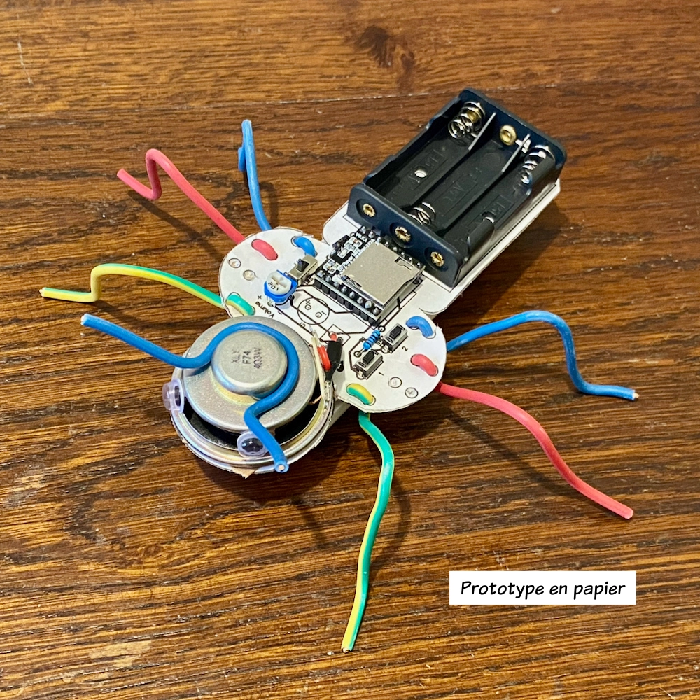 Petit lecteur audio en kit, pour atelier