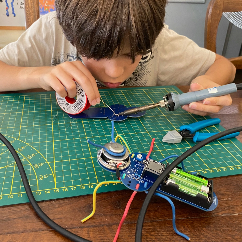 Petit lecteur audio en kit, pour atelier, photo 3