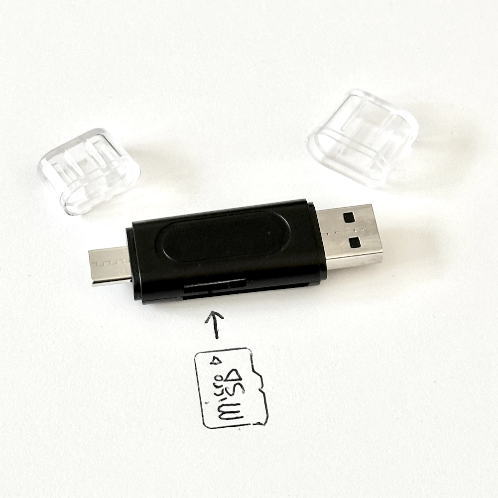 Lecteur carte microsd usb