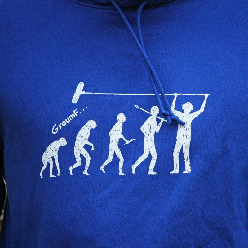 Sweatshirt en coton, avec un dessin sonore imprimé, photo 6