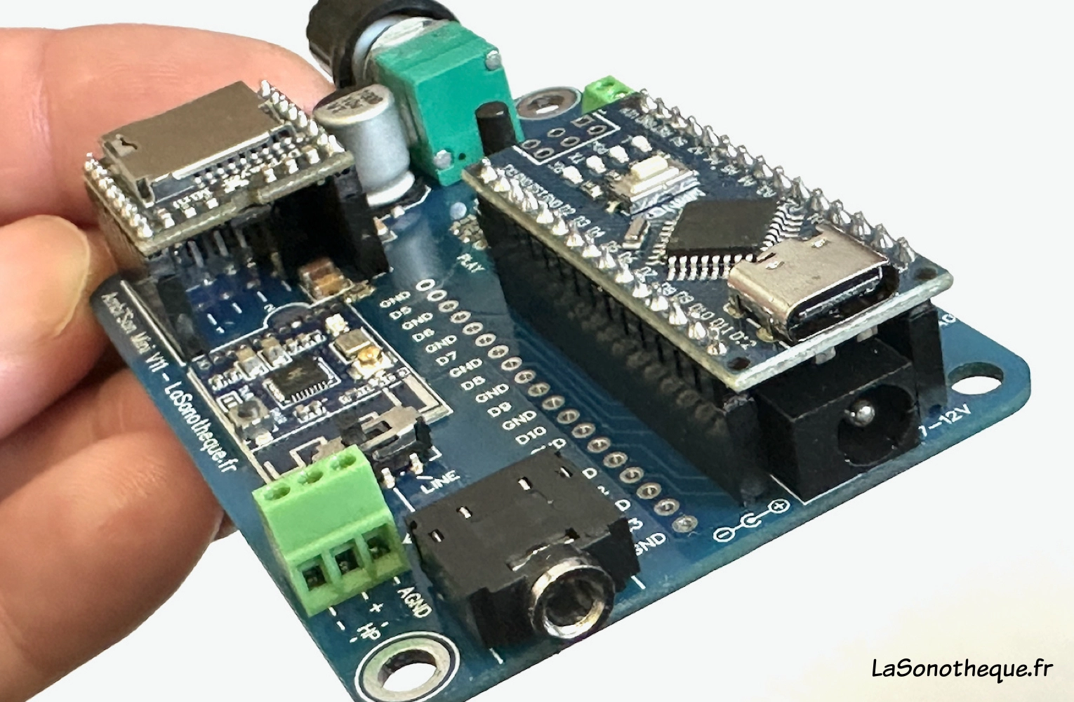 Lecteur audio ambison v11 zoom prises