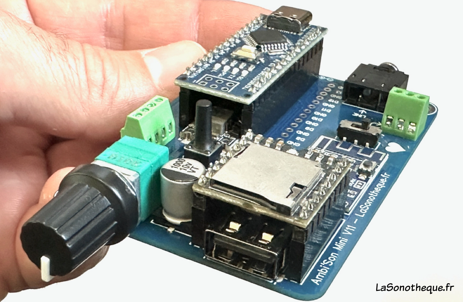 Lecteur audio ambison v11 zoom volume