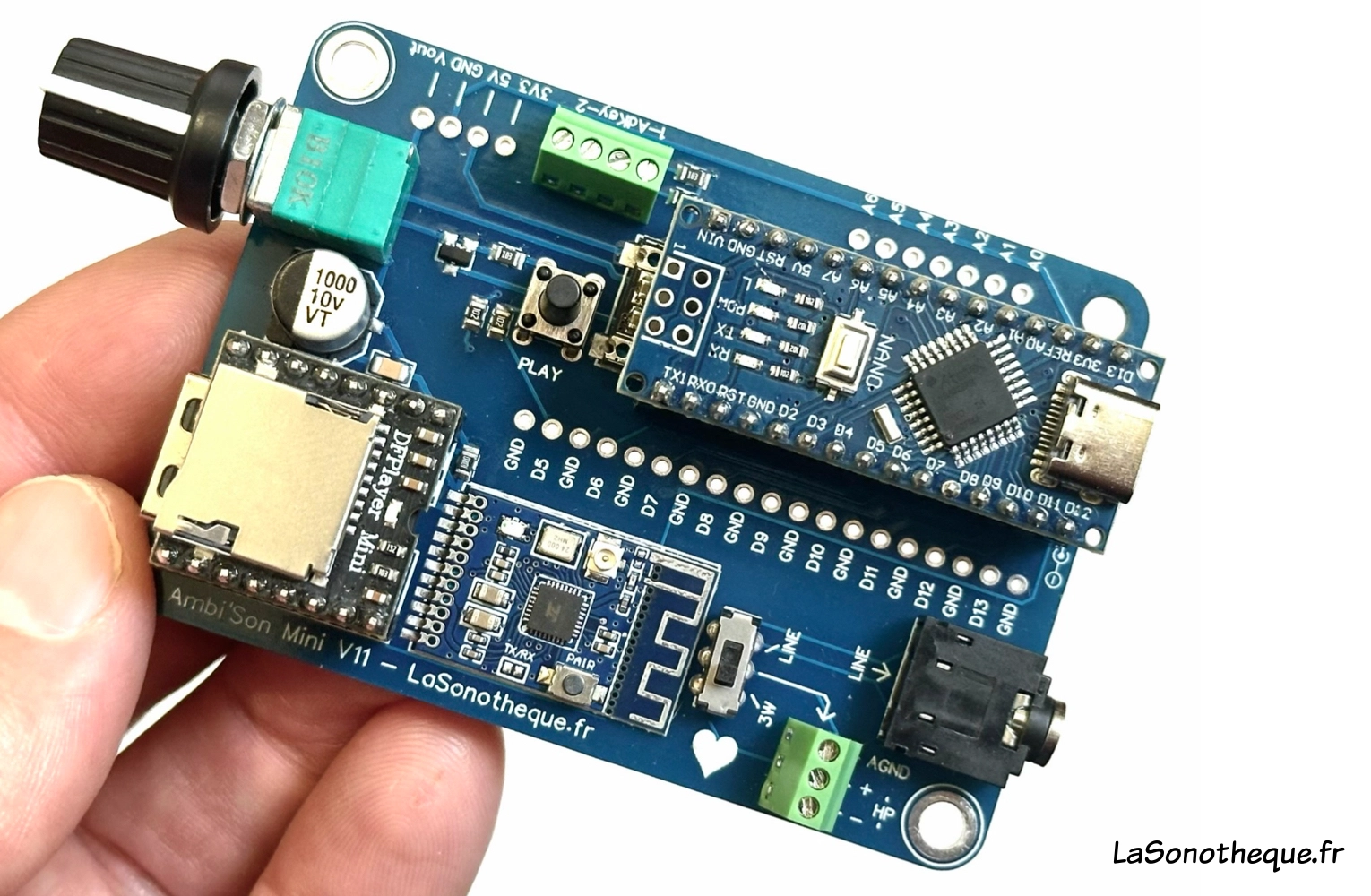 Lecteur audio ambison v11