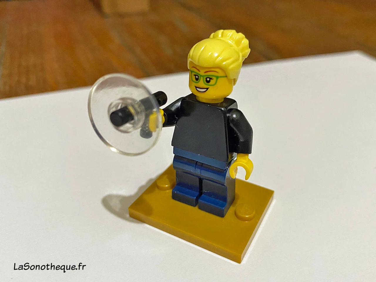 Un perchman en Lego