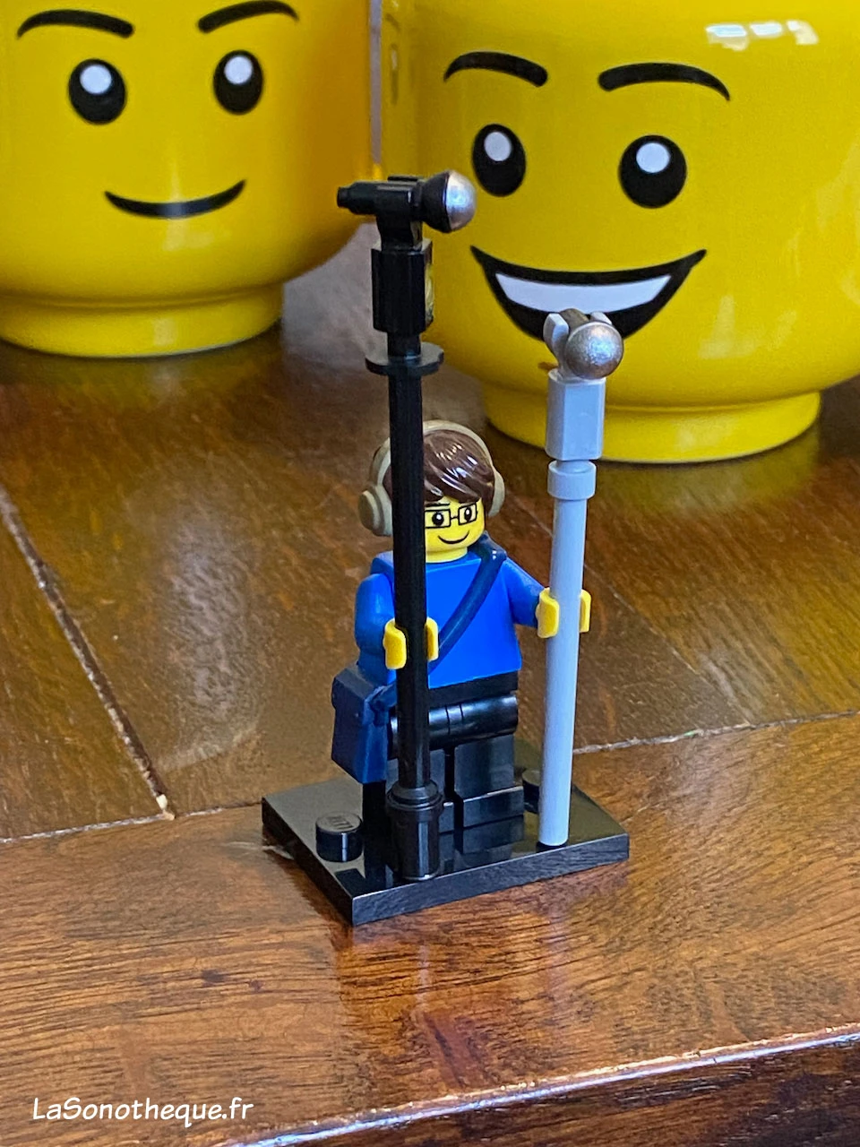 Un perchman en Lego