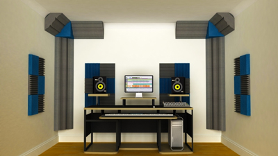 Project corner trap room grey