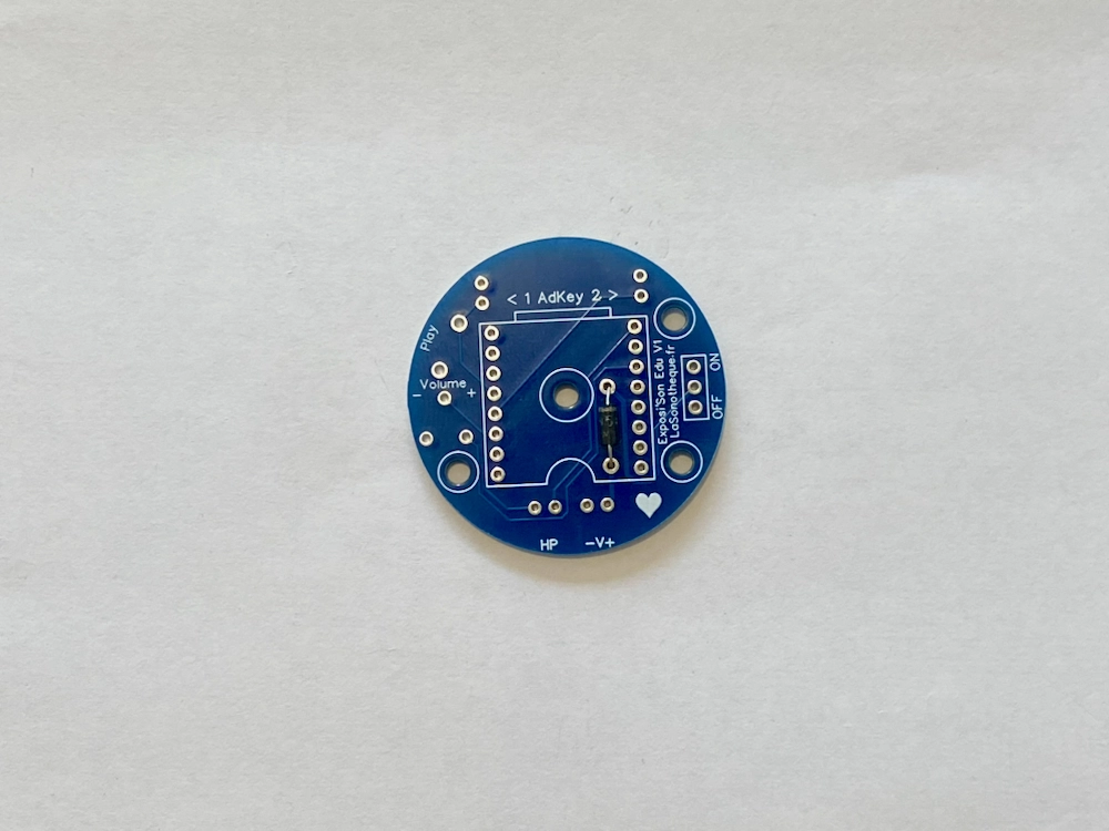 Souder la diode