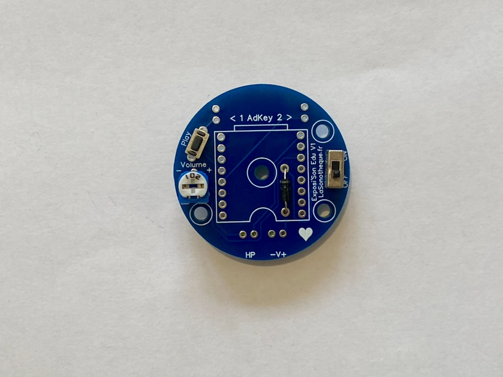 Souder le potentiomètre de volume