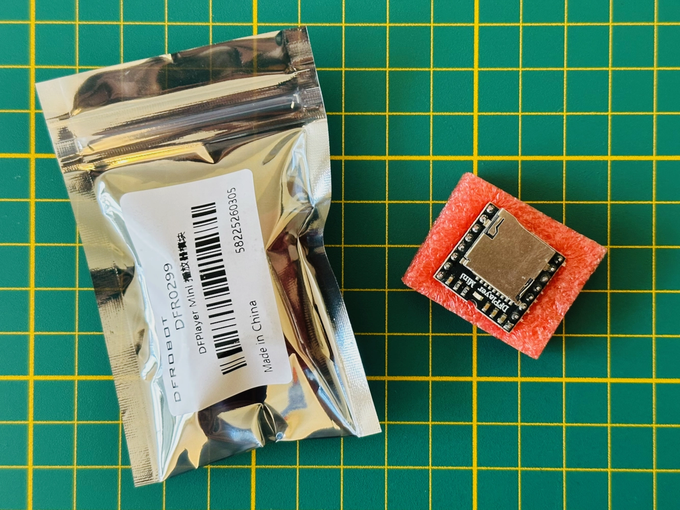 Dfplayer dfr0299 sachet et nu