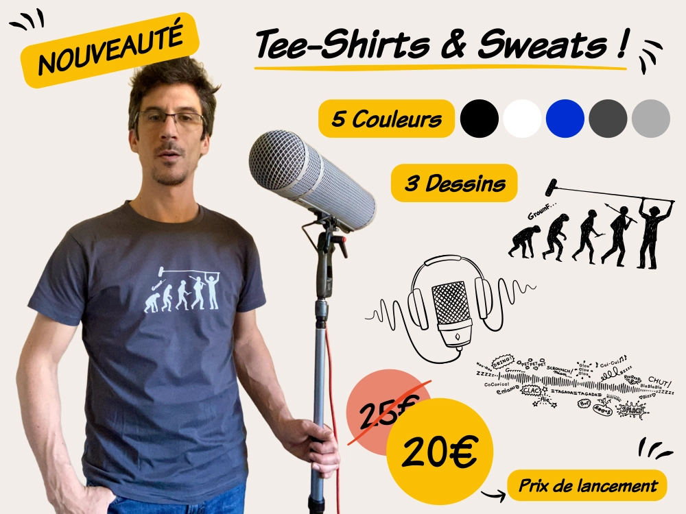 Nouveau tee-shirt et sweat LaSonotheque
