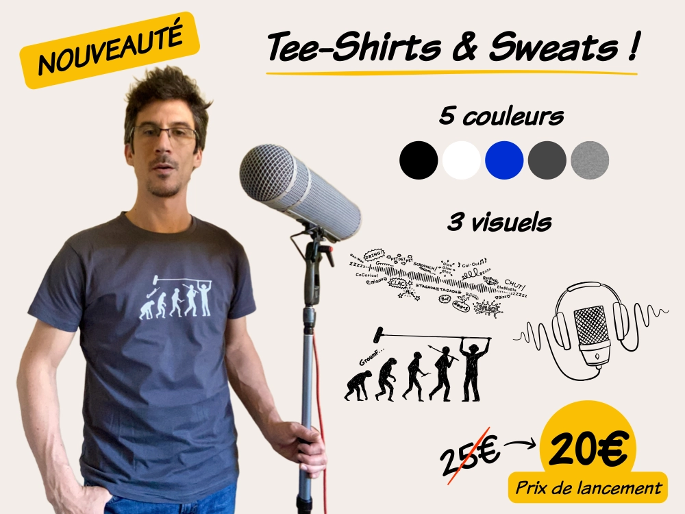 Tee-shirts de perchman EvoluSon