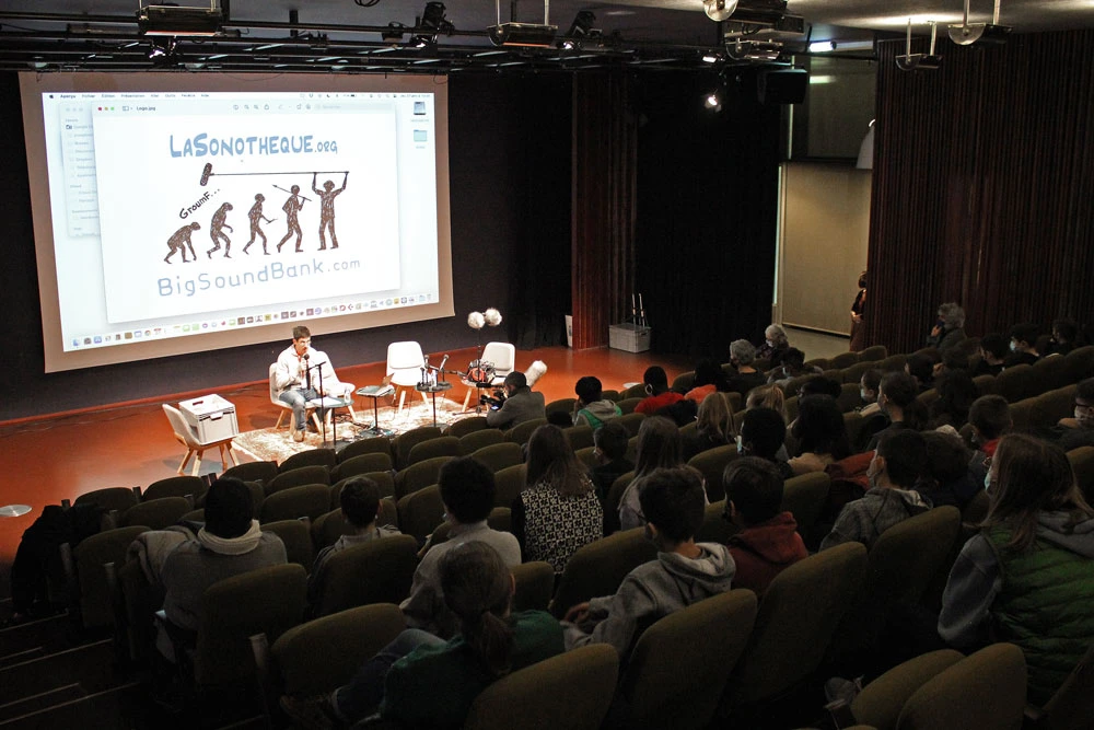 4 conference sur le bruitage festival de la radio et de ecoute brest