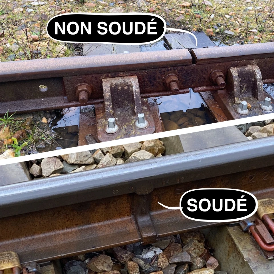 Rails de train