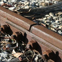 Rails de train