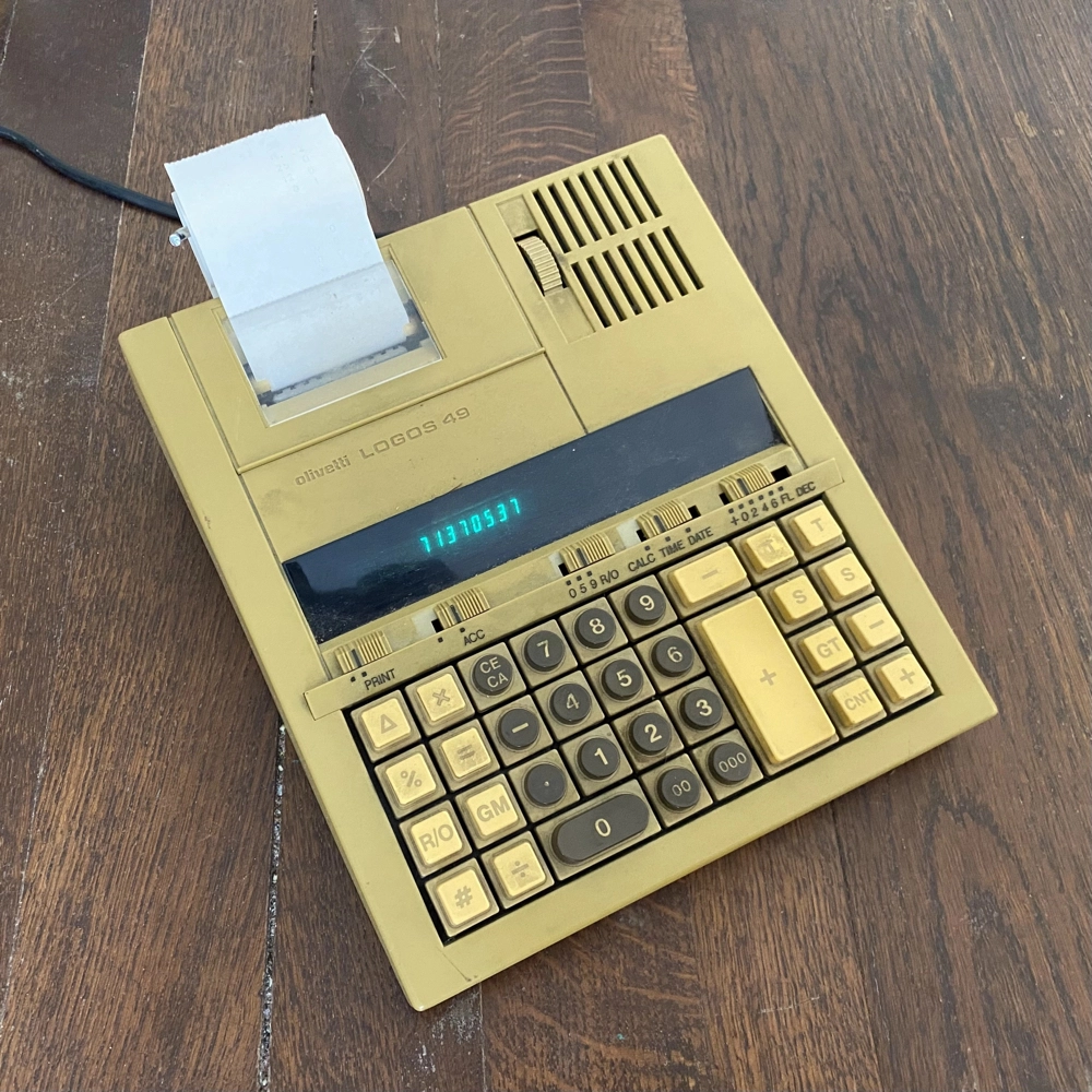 Calculette-imprimante