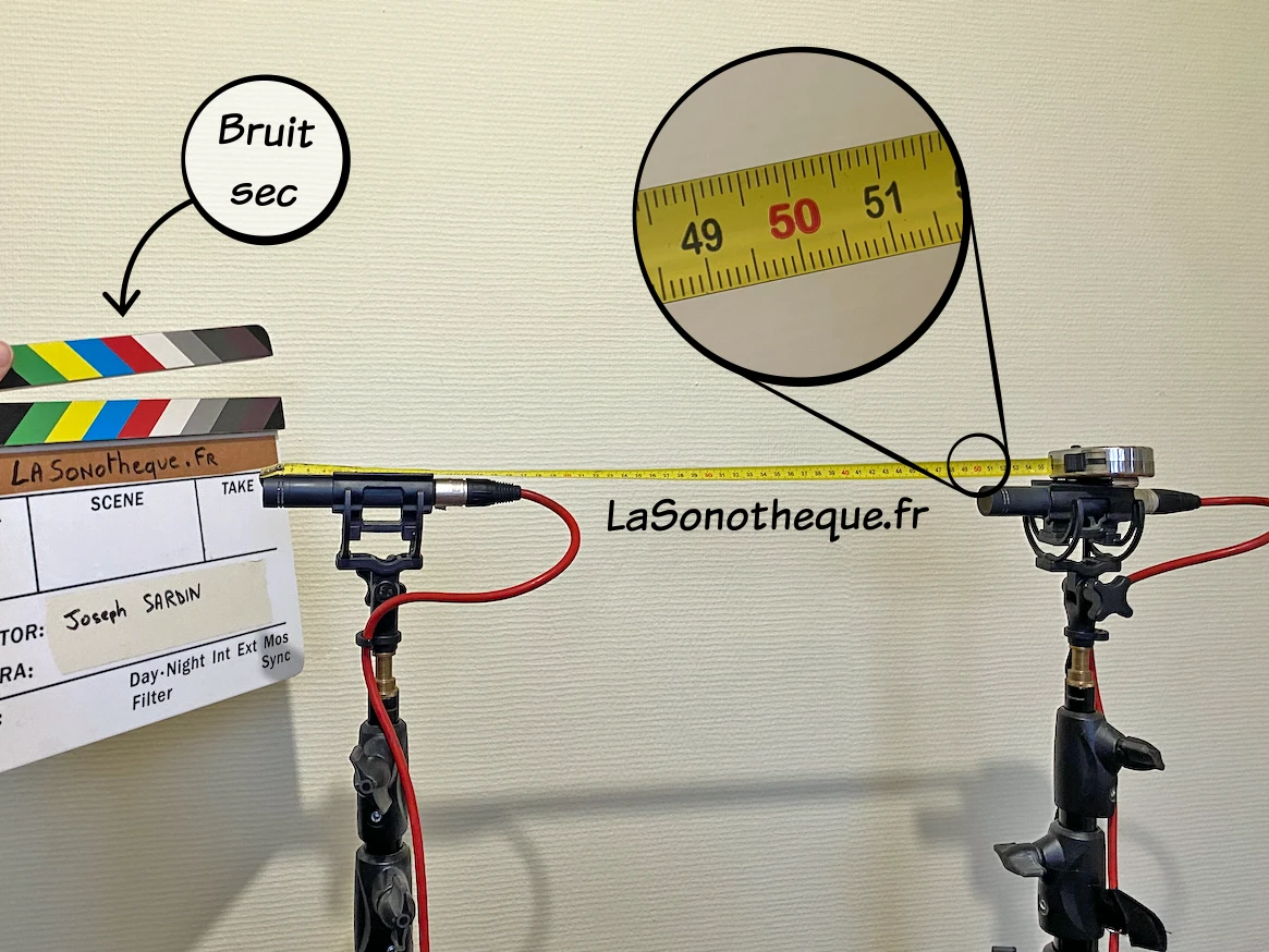 Enregistrement propagation son air 50cm 1