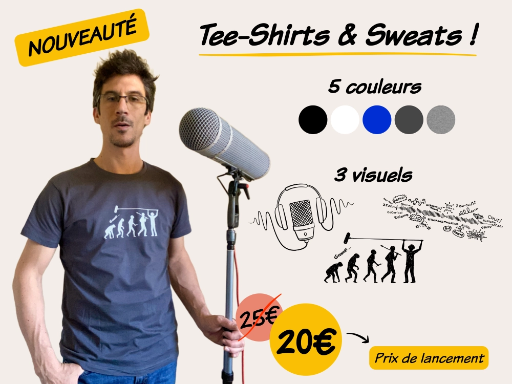 Tee-shirts de perchman EvoluSon