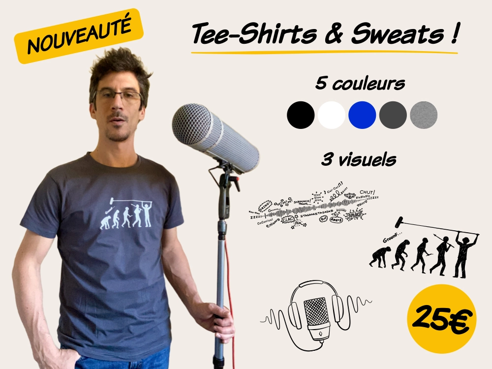Tee-shirts de perchman EvoluSon
